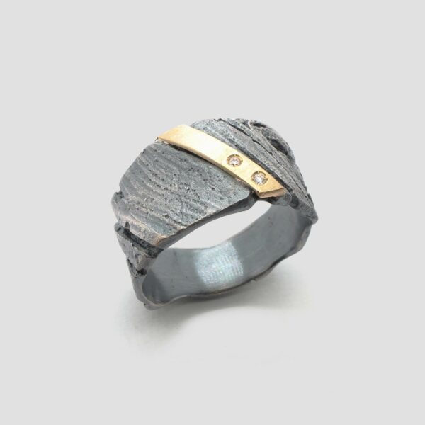 Anillo diamantes