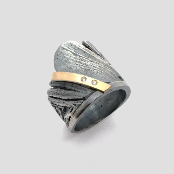 Anillo diamantes